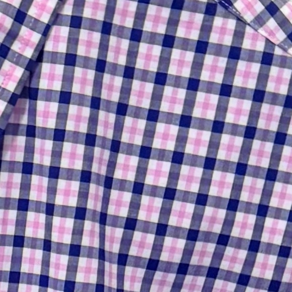 Ralph Lauren Men's Blue and White Plaid Shirt - Picture 2 of 2